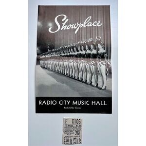 1959 New York City Radio City Music Hall Program-David Niven Shirley MacClain